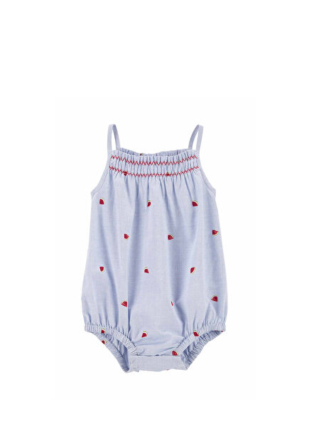 Cotton Baby Girl Romper
