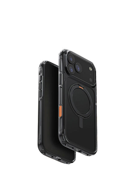 Swivix Apple iPhone 17 Pro Max Rotating Kickstand Black Phone Case