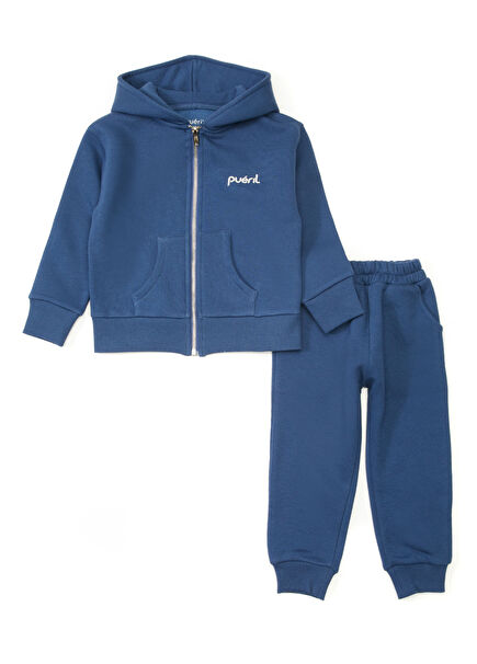 Blue Girl Set Of 2 With Raising