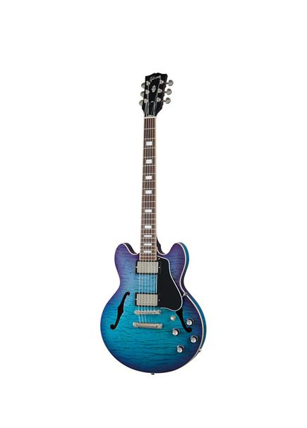 ES-339 Figured Semi-Hollowbody Blueberry Burst Elektro Gitar 