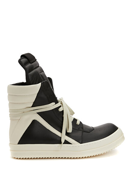 Siyah Erkek Deri Sneaker