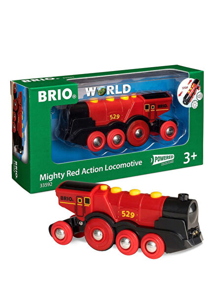 Red Locomotive Toy