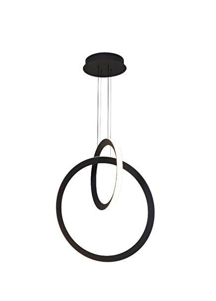 Kitesurf Siyah Ledli Sarkıt Avize