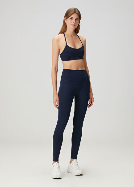 Wunder Navy Blue Leggings