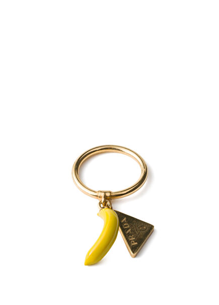 Gold Silver Color Enamel Metal Women's Ring