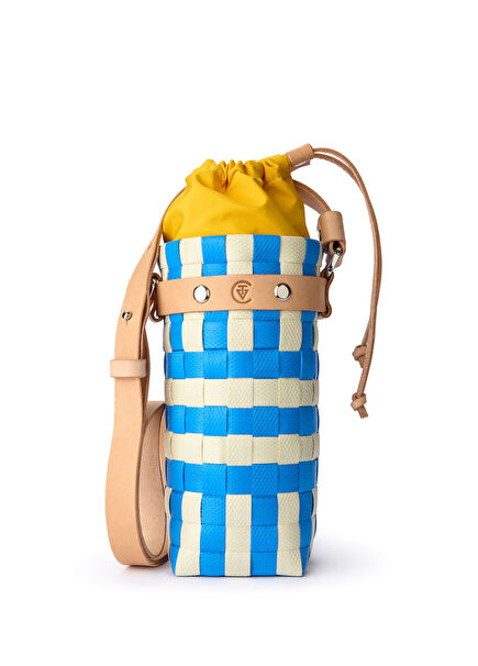 Simena Basket Mavi Kadın Omuz Çantası