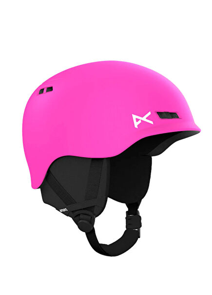 Burner Pink Unisex Kids Ski Helmet