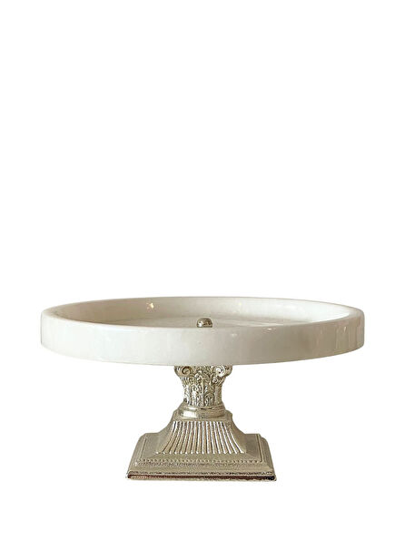 Corinthian Brass Standing Marble Presentation Bowl