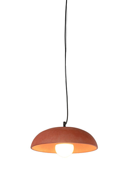 Çanak Terracotta Beton Tavan Aydınlatması