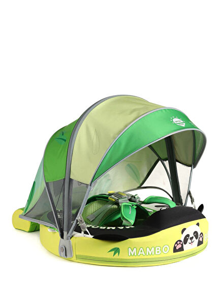 Panda’s Embrace Emniyetli Gölgelikli Ayak Destekli Bebek Yüzme Simidi