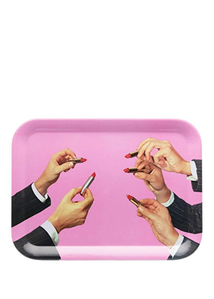 Toiletpaper Lipstick Melamin Tepsi