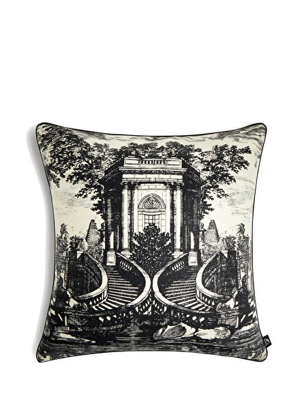 Desenli 50x50 Kaşmir Dekoratif Yastık