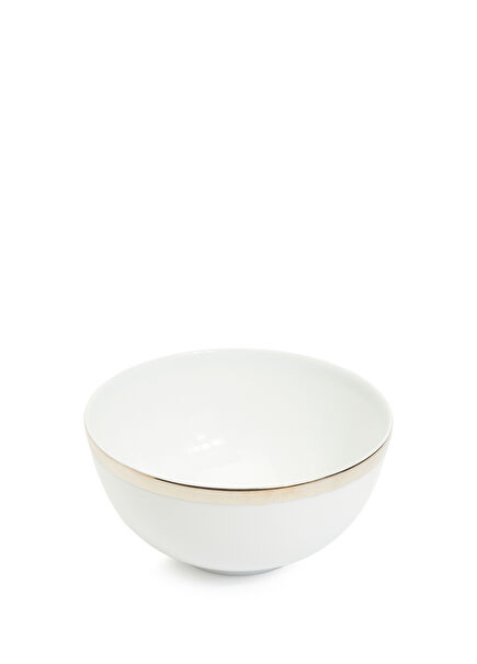 Odyssey Platinum Small White Porcelain Bowl