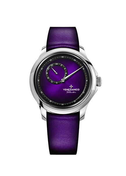Redentore Enigma 1221572 Mor Deri Erkek Kol Saati 