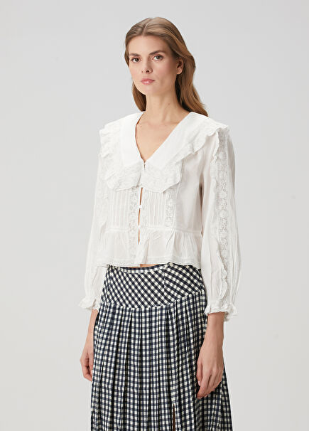 Maribelle Ecru Blouse