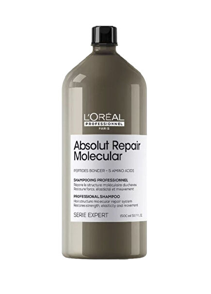 Serie Expert Absolut Repair Molecular Tüm Yıpranmış Saçlar İçin Arındırıcı Şampuan 1500 ml
