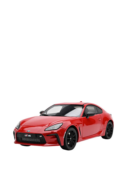 1:18 2022 Toyota GR86 Rouge Flamboyant Kırmızı Model Araba