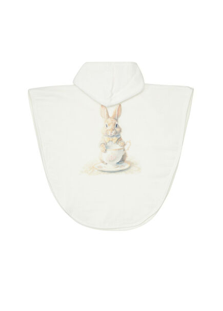 Printed Bamboo Muslin Children's Cape Bathrobe