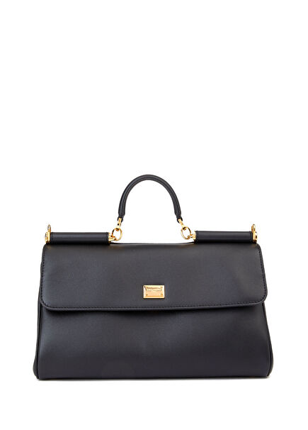 My Sicily Siyah Kadın Deri Çanta