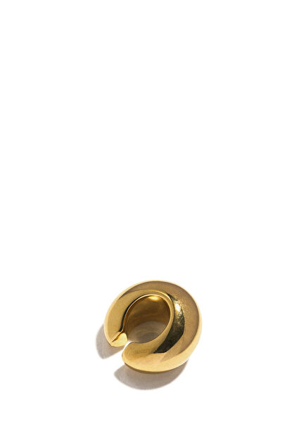 Gold Kadın Altın Kaplama Küpe