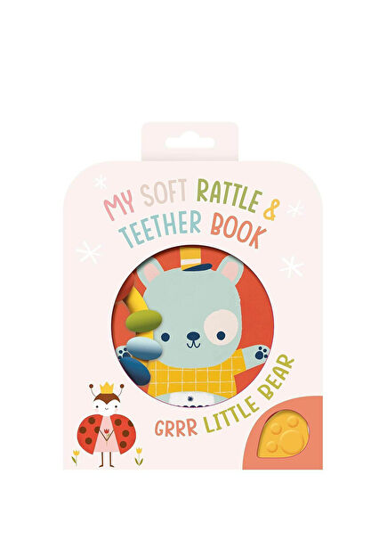 My Soft Rattle and Teether: Grrr Little Bear Çocuk Yabancı Dil Kitabı