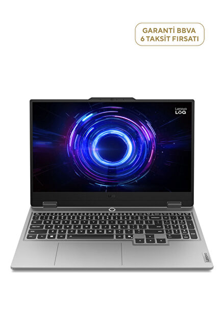 LOQ 15IRX10 Intel Core i7 13700HX 16GB RAM 512GB SSD RTX5050 15.6" FHD FreeDos Gaming Laptop 83JE00WGTR