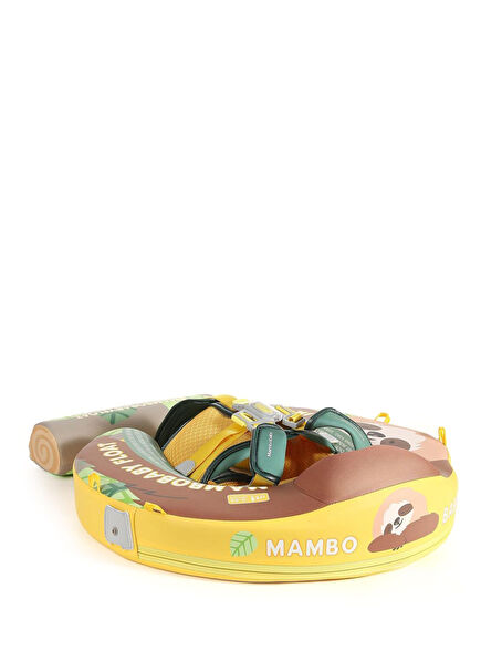 Tembel Hayvan Emniyetli Gölgelikli Ayak Destekli Bebek Yüzme Simidi