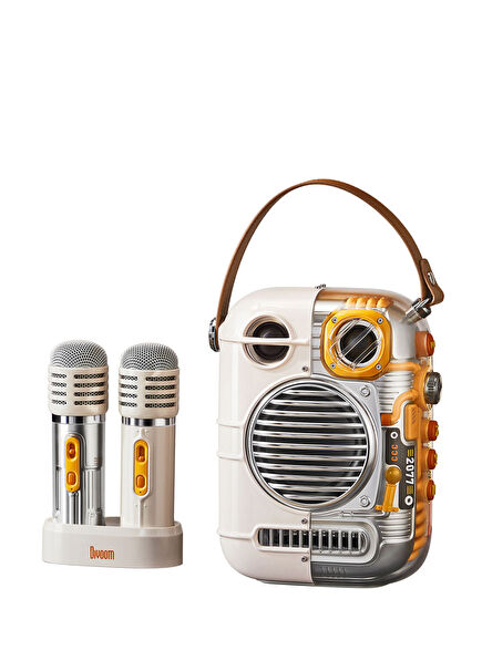 Spark Pro Bluetooth Speaker with Dual Karaoke Microphones 80W