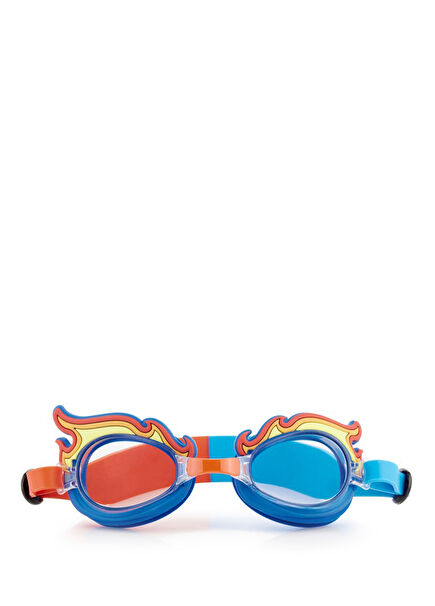 Flamin Hot Blue Boys' Swim Goggles