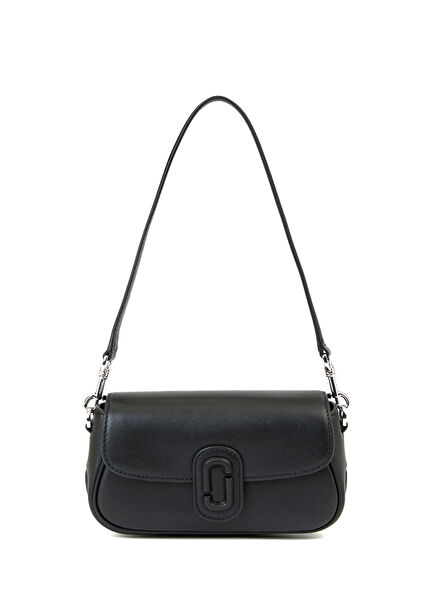 The Clover Siyah Kadın Deri Omuz Çantası