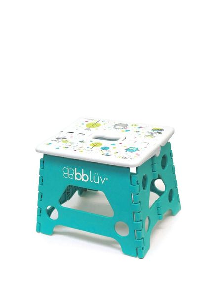 Step Blue Foldable Educational Step Stool