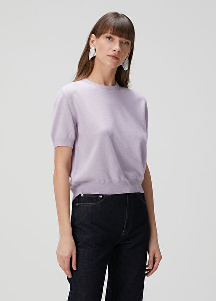 Pearl Lilac Cashmere Knitwear