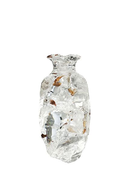 Engraved Crystal Vase