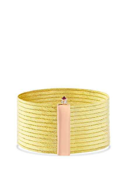 Modern Love Major Diamond Women's Gold Bracelet