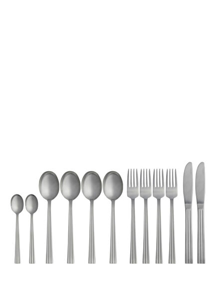 Thebe Edition Gümüş 18/10 Paslanmaz Çelik 16 Parça Çatal Bıçak Kaşık Takımı