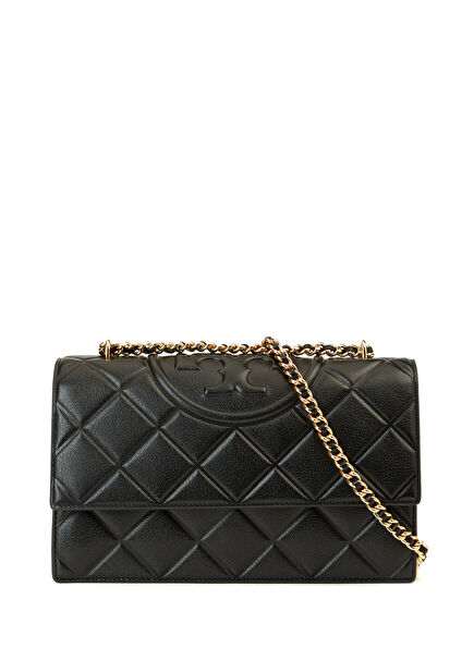 Fleming Black Women's Leather Bag