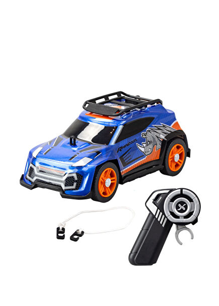Exost Build 2 Drive Blue Remote Controlled Racing Car