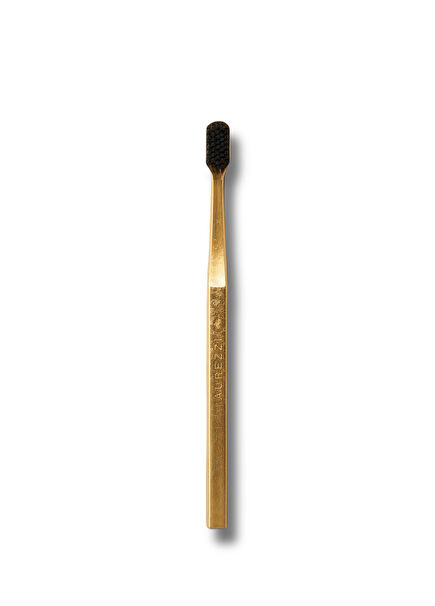 Gold Black 24 Ayar Altın Kaplama Soft Yumuşak Diş Fırçası