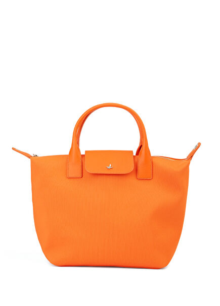 City Medium Orange Women's Shopping Bag