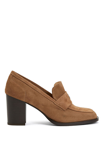 Mink Suede Heels