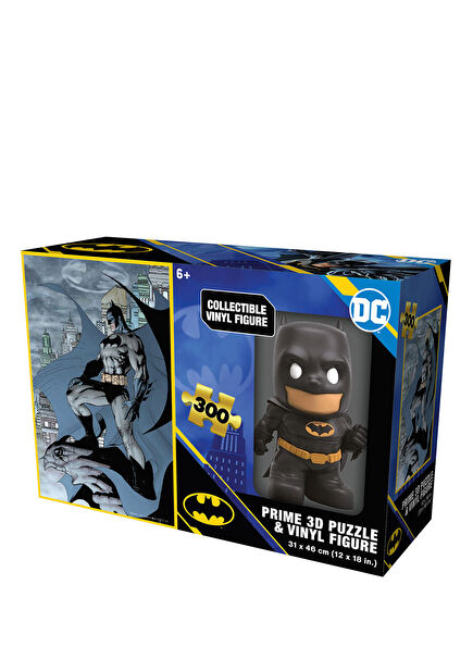 Batman Figure and 300 Piece 3D Puzzle
