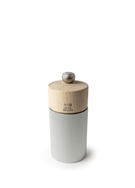 Line Natural Wood Salt Mill