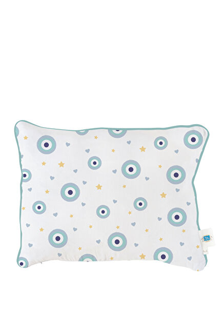 %100 Pamuk Le Nazar Müslin Bebek Yastığı 45x35 cm