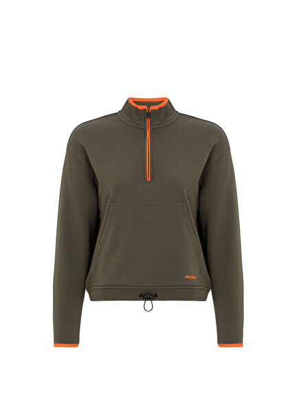 Sense Yeşil Kadın Sweatshirt