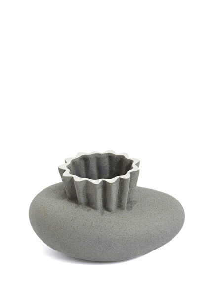 Petra Brown Candle Holder