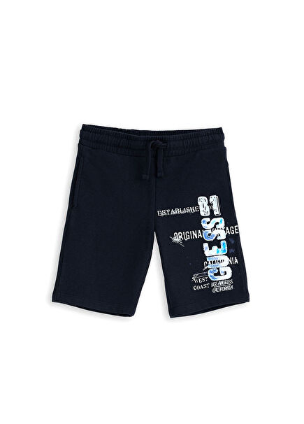 Navy Blue Boys' Shorts