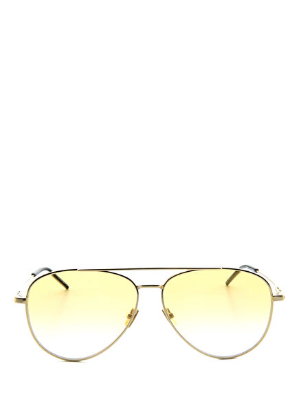 I0310 Altın Rengi Metal Erkek Güneş Gözlüğü