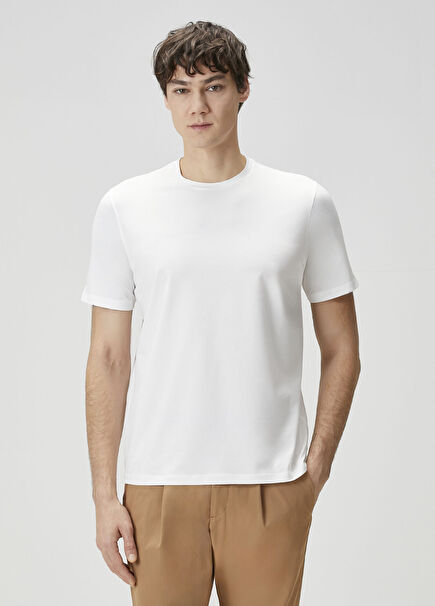 Beyaz Basic T-shirt