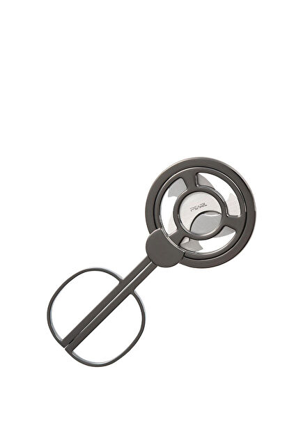 Black 60Ring 3 Blade Cigar Cutter Scissors