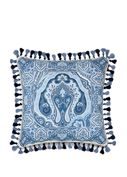 Hoa Blue 45x45 cm Decorative Pillow